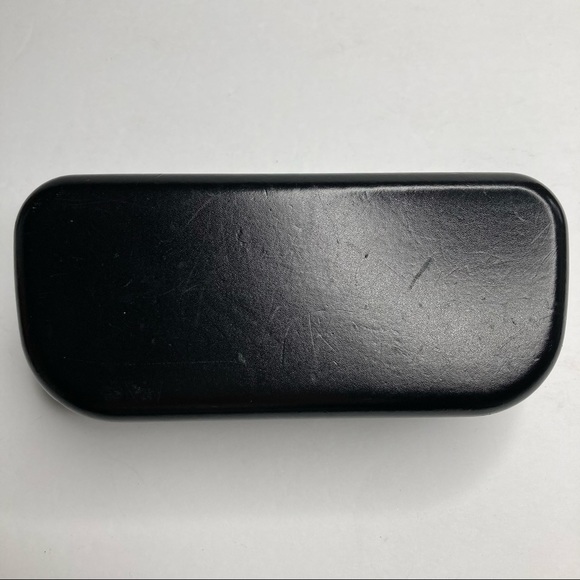 COACH Black Embossed Large Hard Shell Sunglasses Travel Case - Picture 5 of 16